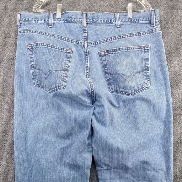 Harley-Davidson Genuine Motorclothes Men's Jeans Blue 40x33 Light Stone Wash - Picture 6 of 11